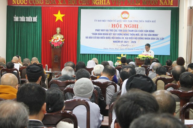 thua-thien-hue-de-nghi-cac-ton-giao-tham-gia-thuc-hien-xay-dung-nong-thon-moi-do-thi-van-minh-va-bau-cu